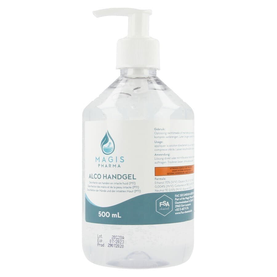 Alco Handgel 500ml Magis Ph