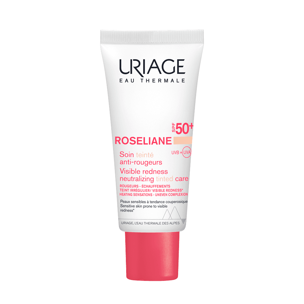 Uriage Roséliane Getinte Dagcrème Licht Anti-Roodheid SPF50+ 40ml