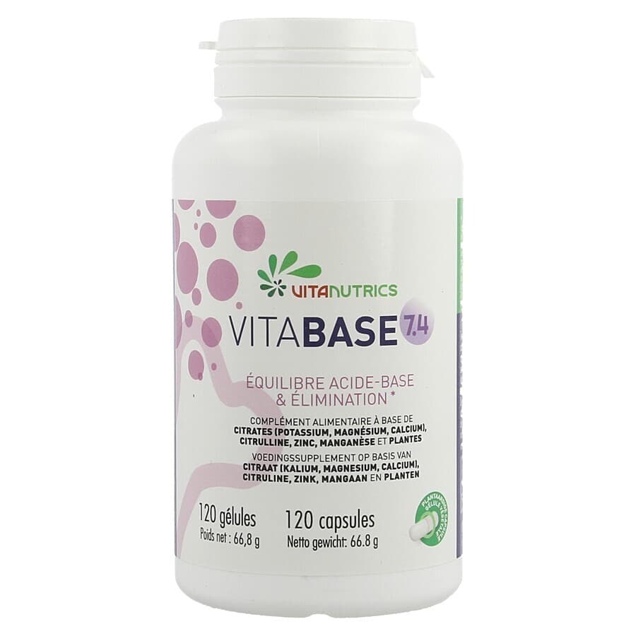 Vitabase 7.4 Vitanutrics V-caps 120