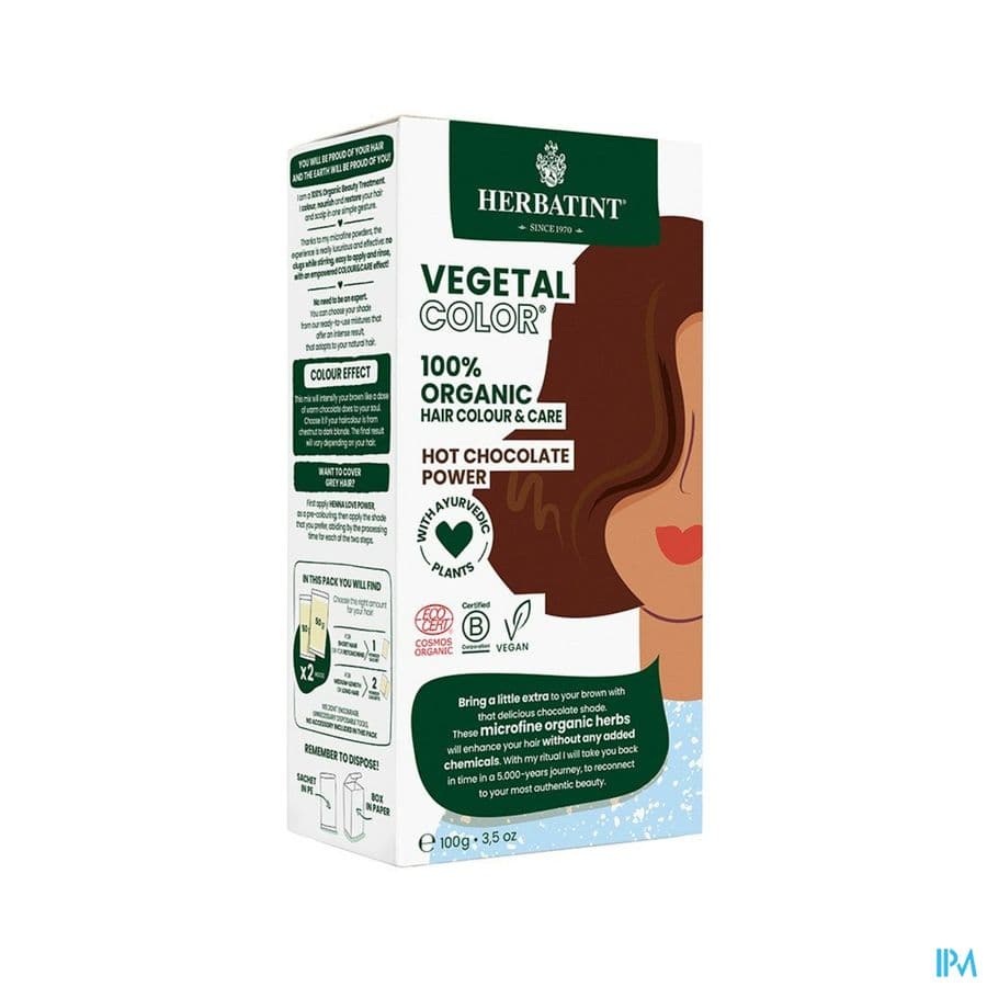 Herbatint Vegetal Color Eco Hot Chocol.power 100ml
