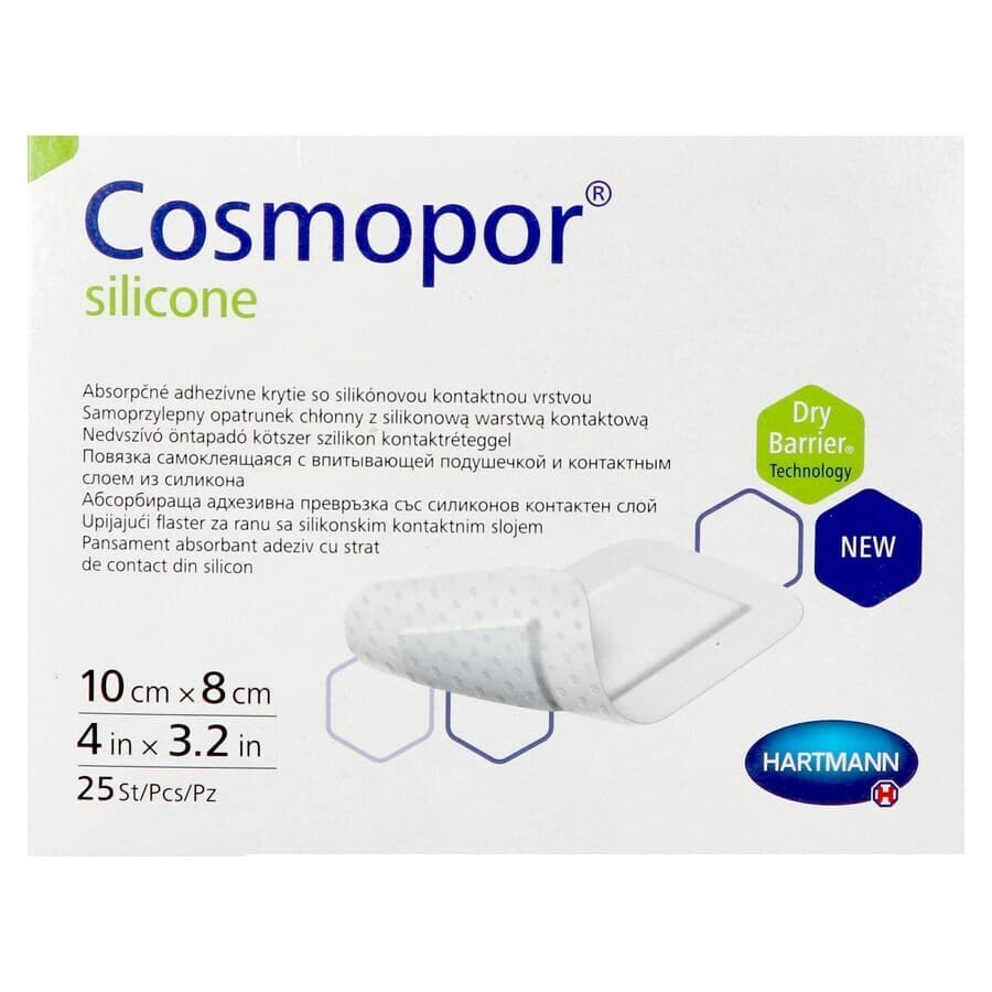 Cosmopor Silicone 10,0x 8cm 25