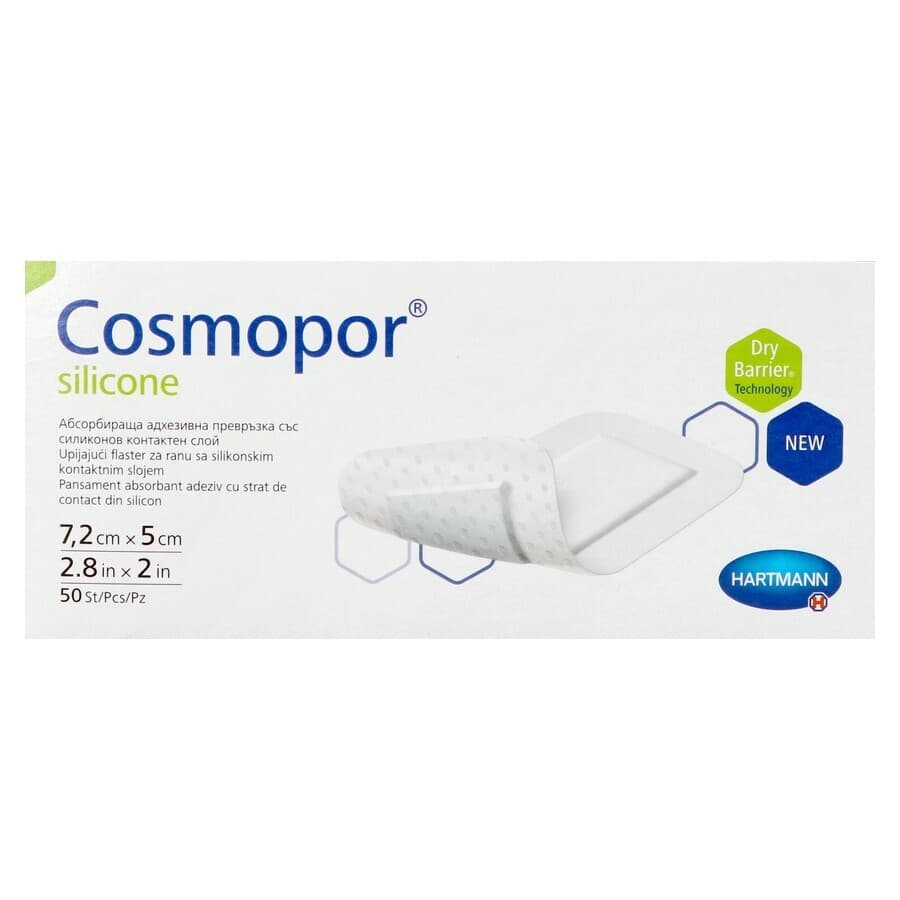 Cosmopor Silicone 7,2x 5cm 50