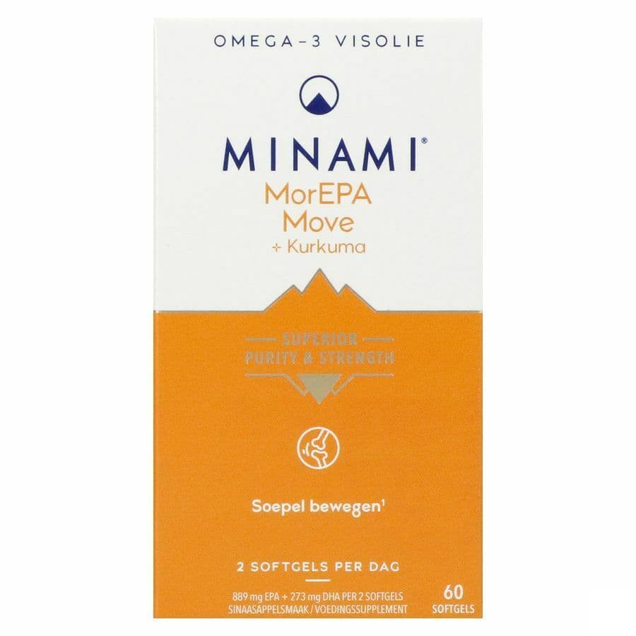 Minami Morepa Move + Curcuma 60 Softgels