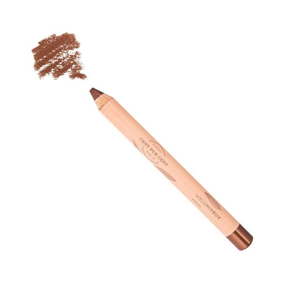 Cent Pur Cent Le Volumiyeux Eyepencil Marron