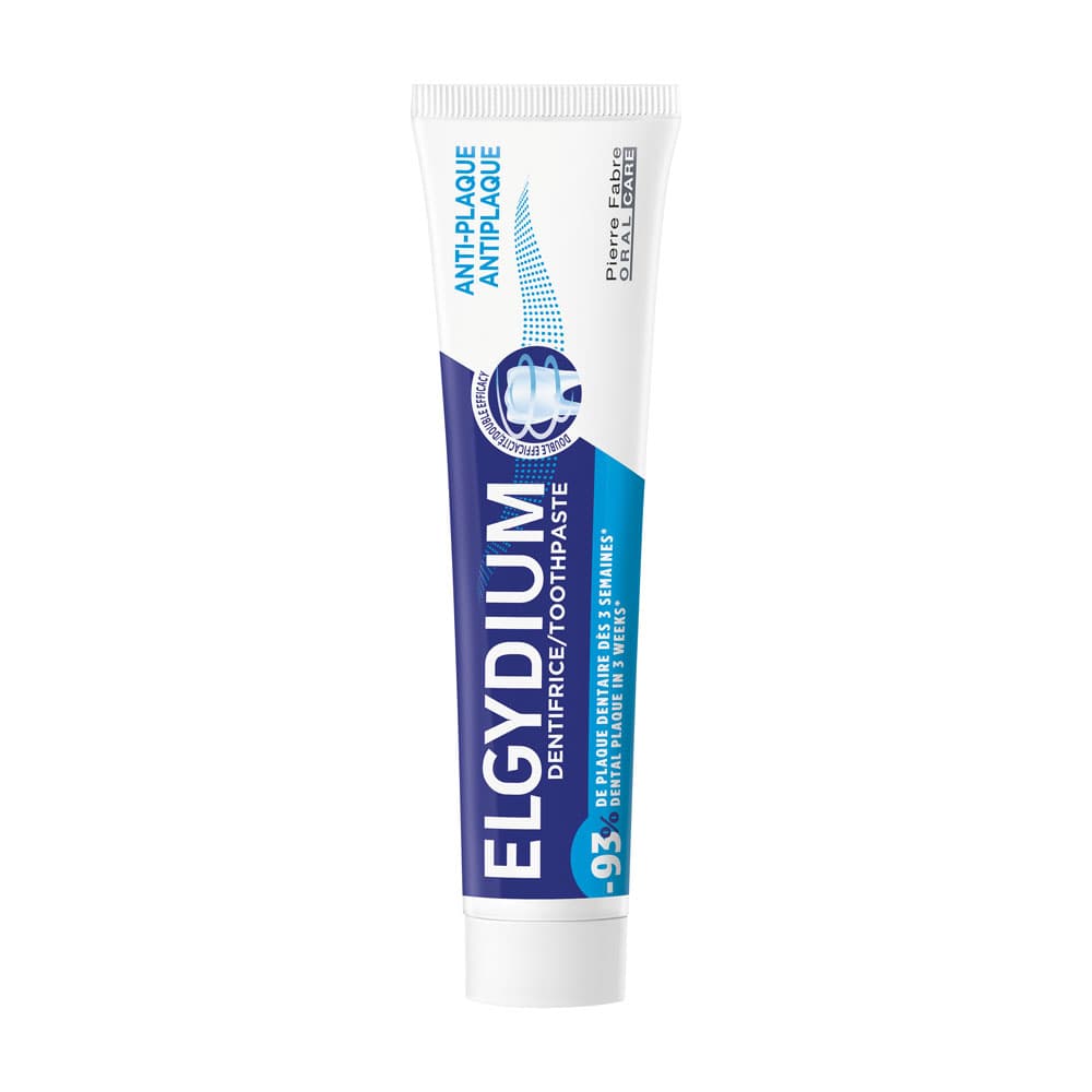 Oral Care Elgydium Dentifrice Antiplaque, Réduit La Plaque Dentaire 75ml