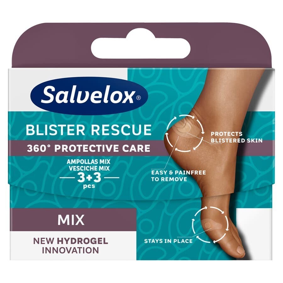 Salvequickmed Blister Rescue Mix 6 Exp