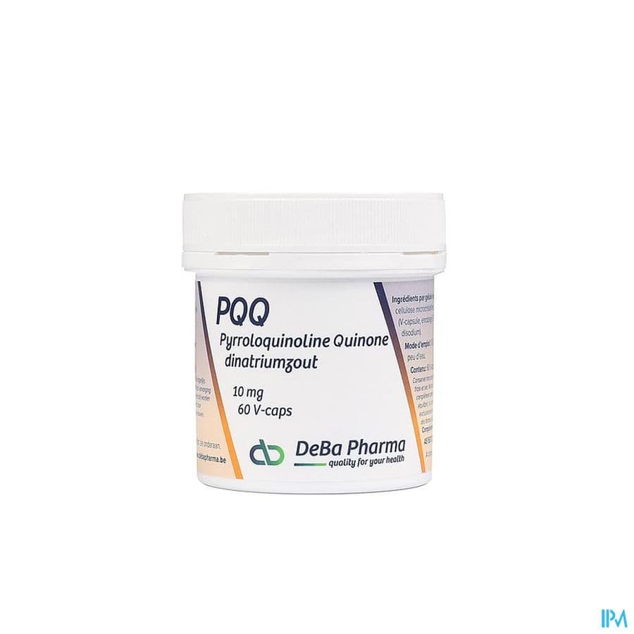 DeBa Pharma PQQ 10mg 60 Gélules Végétales
