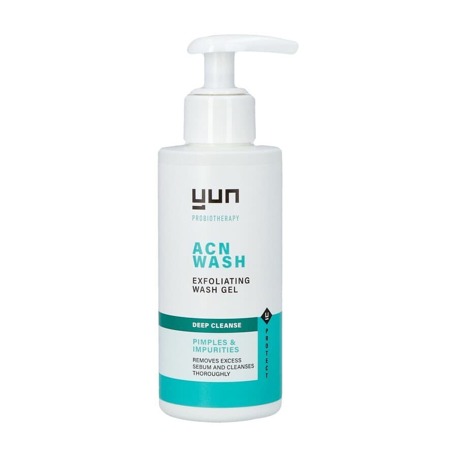 Yun ACN Exfoliërende Wasgel Gezicht Vette Huid 150 Ml