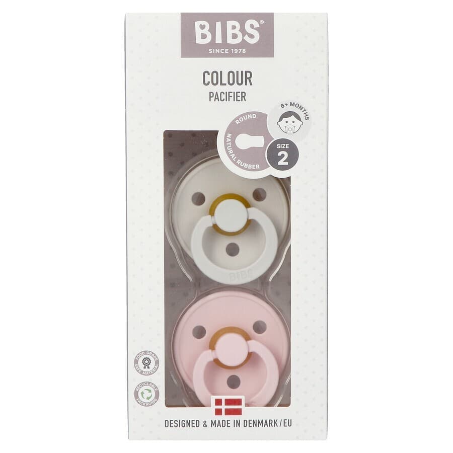Bibs 2 Fopspeen Duo Haze/blossom 2