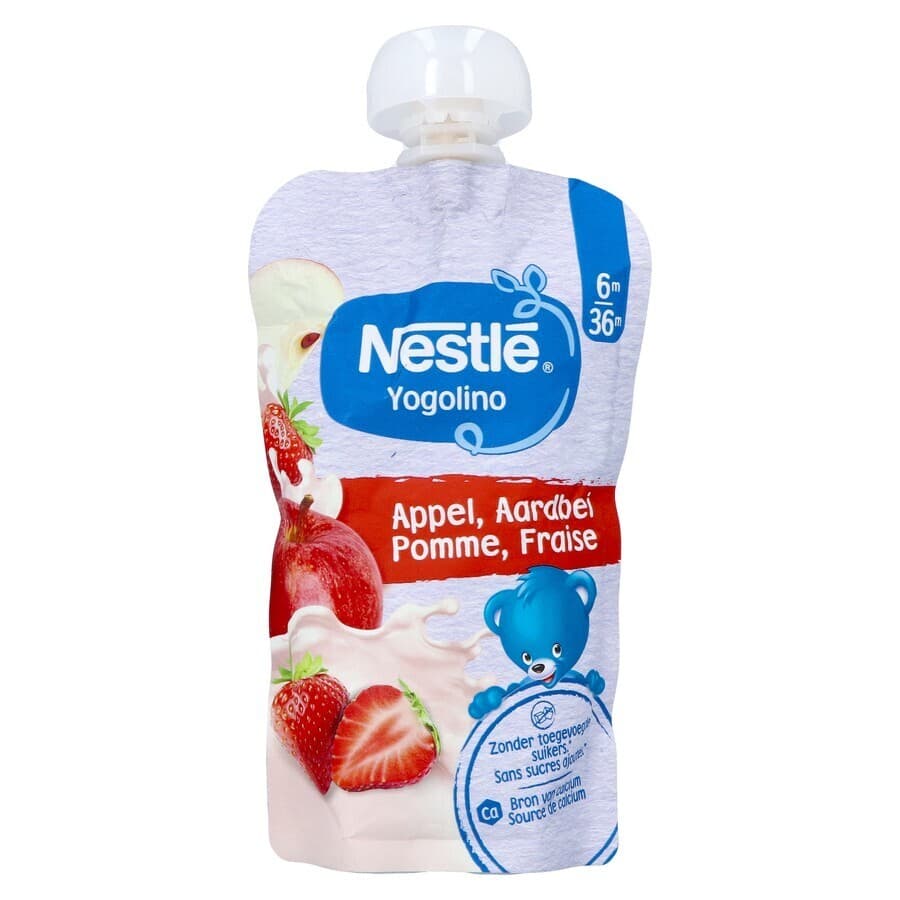 Nestle Yogolino Appel-Aardbei 100g