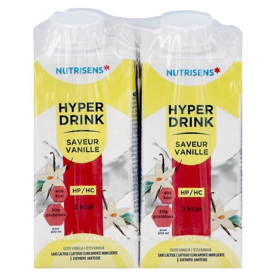 Nutrisens Hyperdrink 2 Kcal Vanille 4x200ml