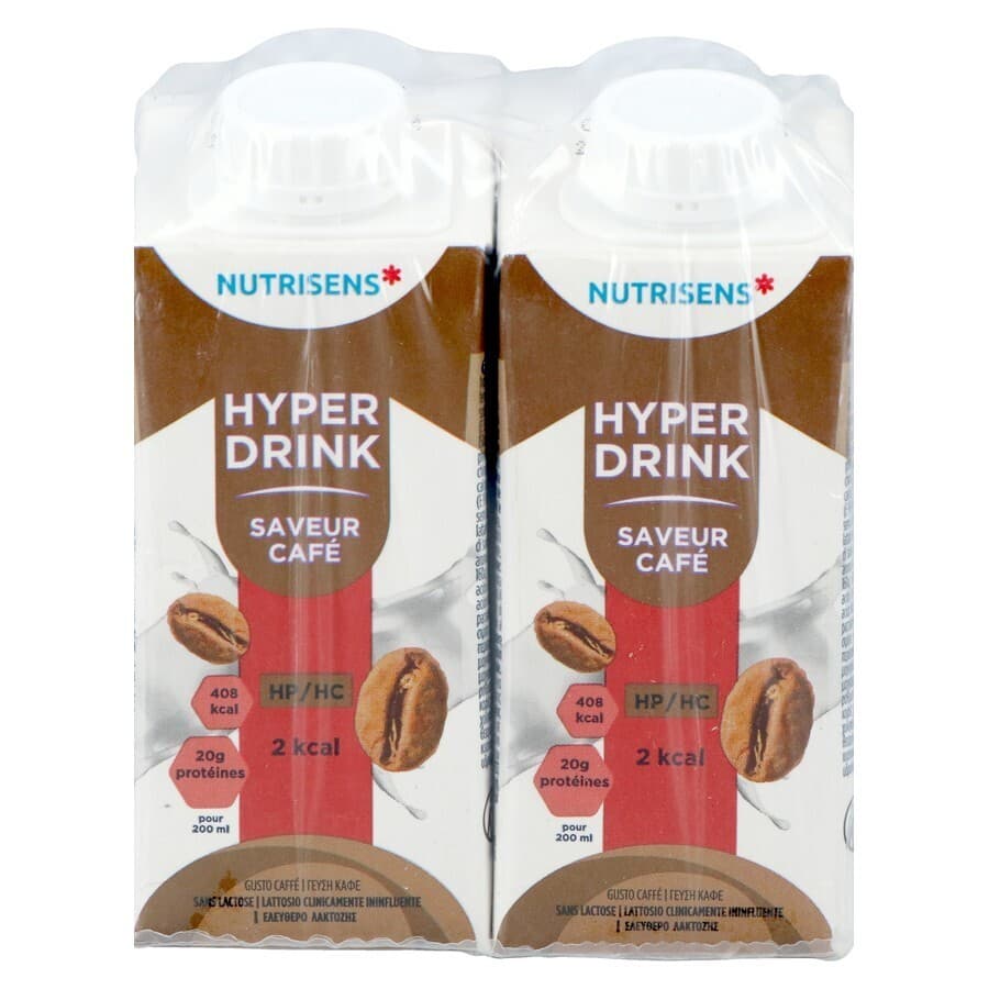 Nutrisens Hyperdrink 2 Kcal Koffie 4x200ml