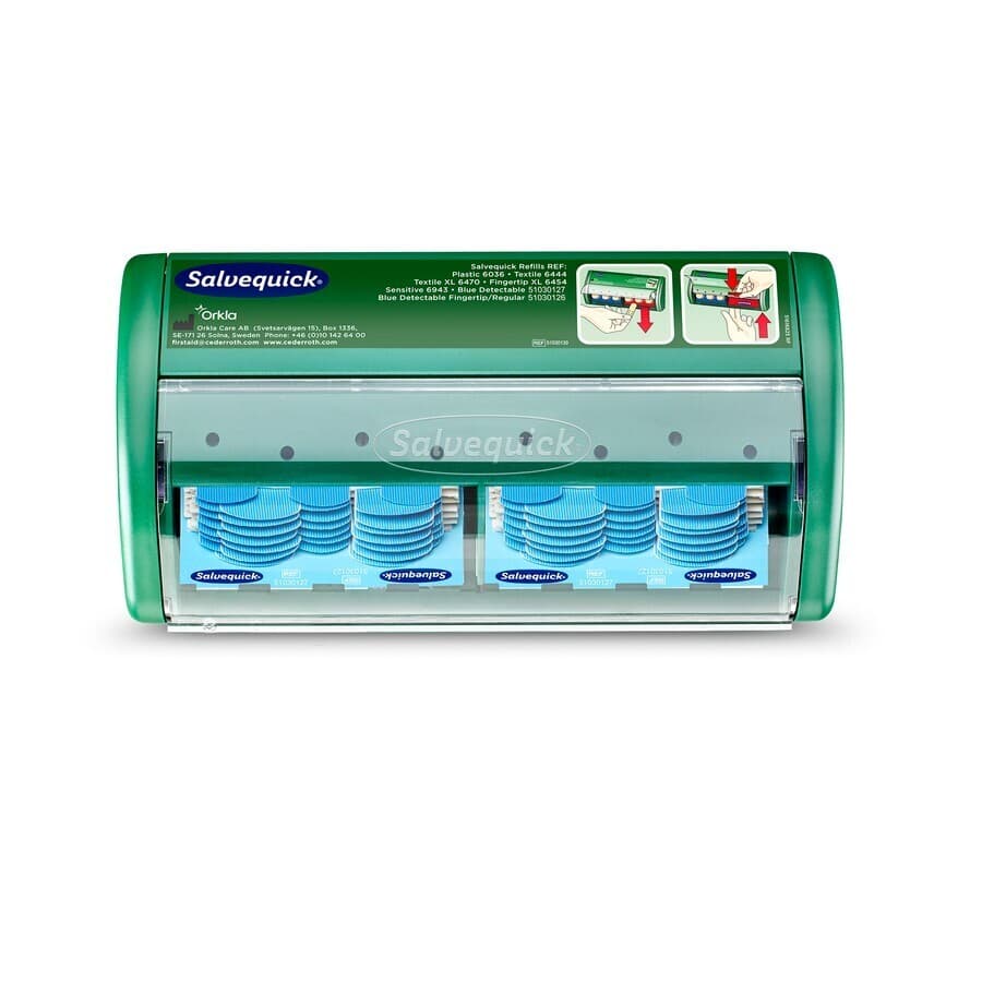 Salvequick Distributeur De Pansement Bleu 51030130