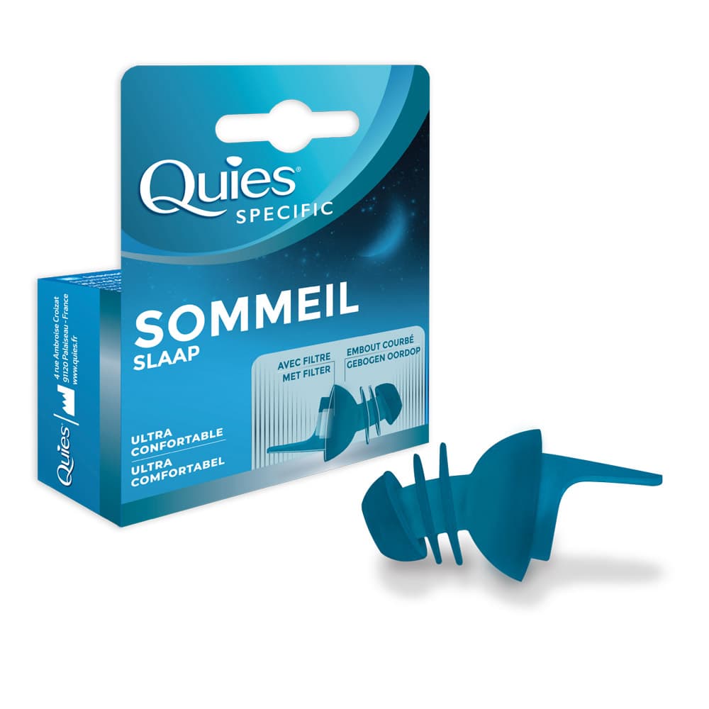 Quies Protection Auditive Specific Sommeil 1 Paire Bouchon D'Oreilles
