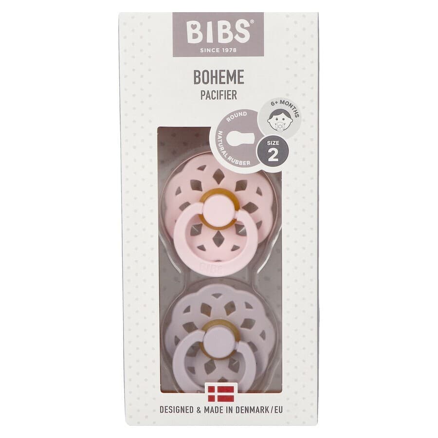 Bibs 2 Fopspeen Boheme Duo Blossom/lilac 2