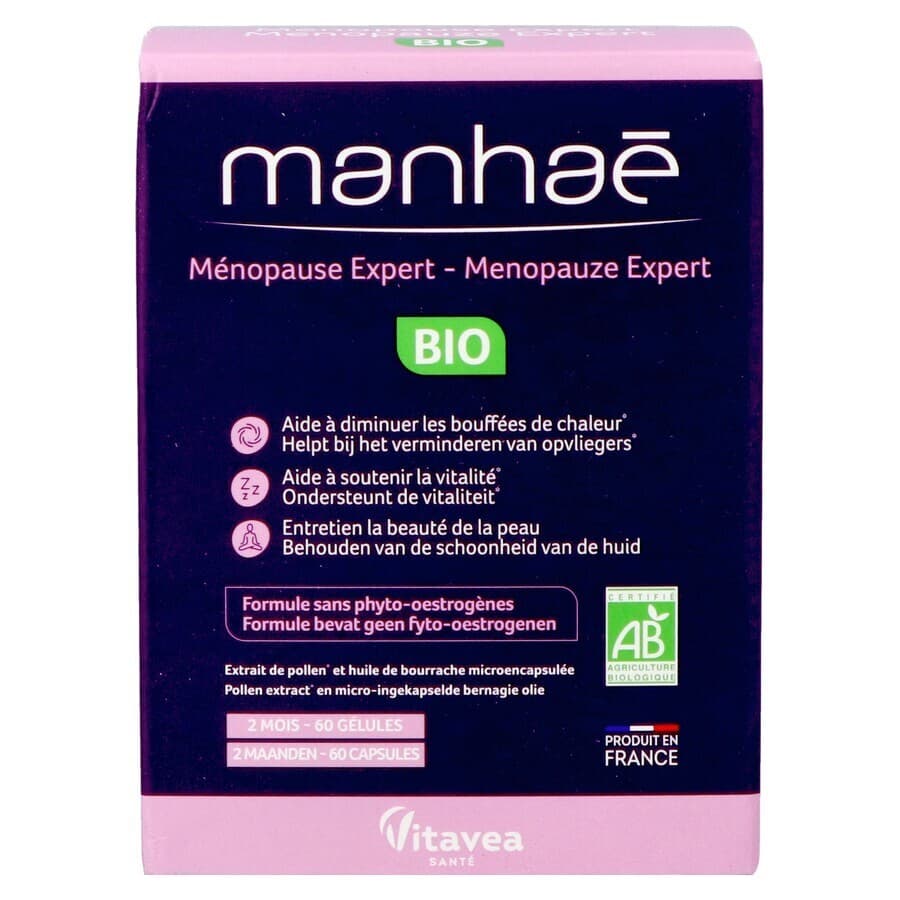 Vitavea Manhae Ménopause Expert Bio 60 Gélules