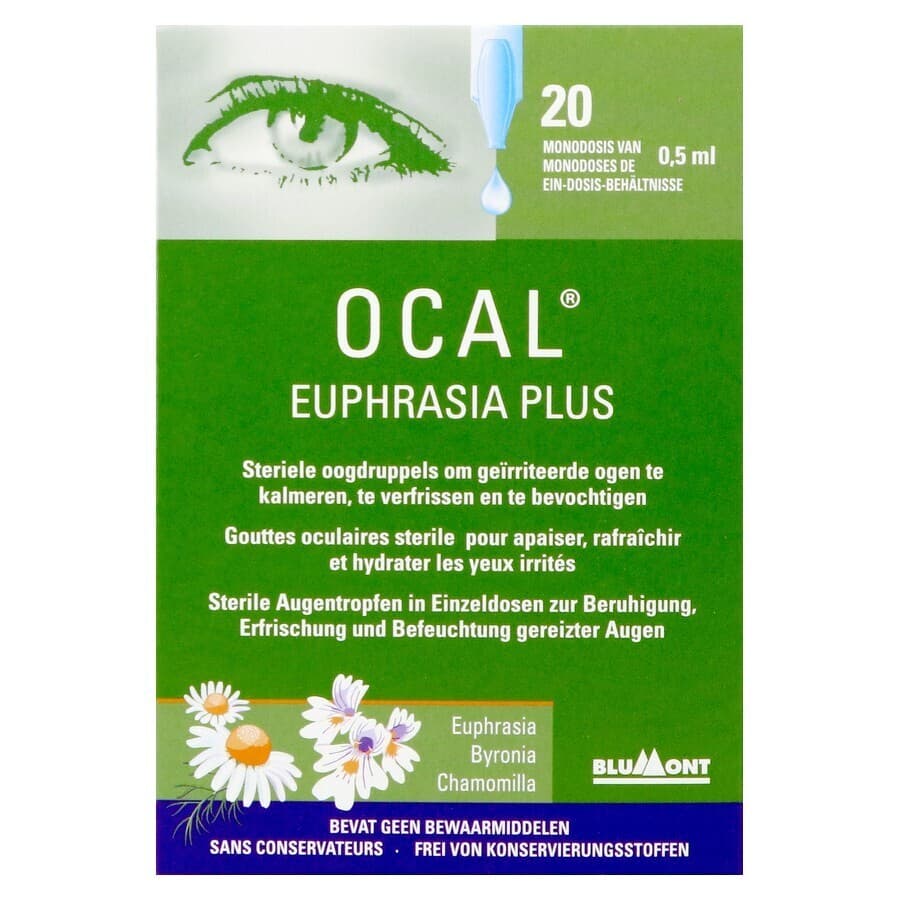 Ocal Euphrasia Plus Monodoses 20x0,5ml