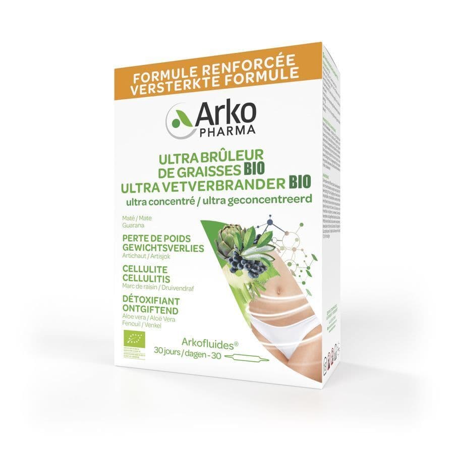 Arkofluides Ultra Brûleur De Graisse 30 Shots