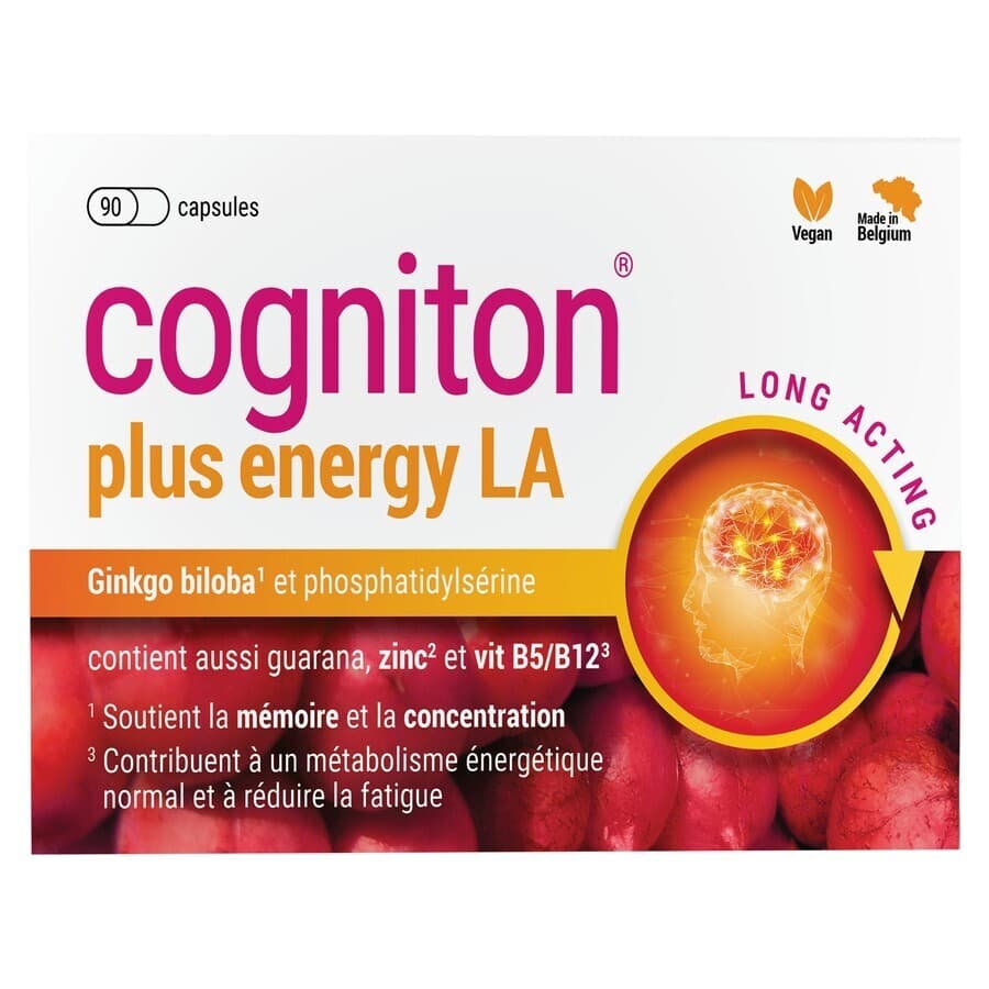 Cogniton Plus Energy LA Memoire Et Energy 90 Capsules