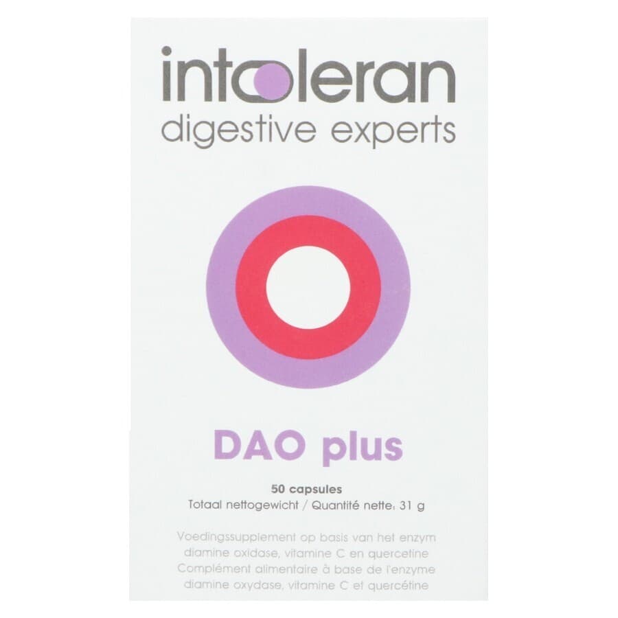 Intoleran Dao Plus 50 Gélules