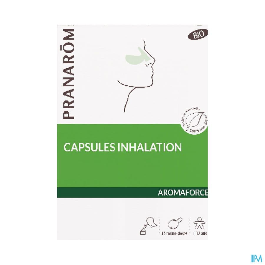 Pranarom Aromaforce Inhalation Caps 15 Nf