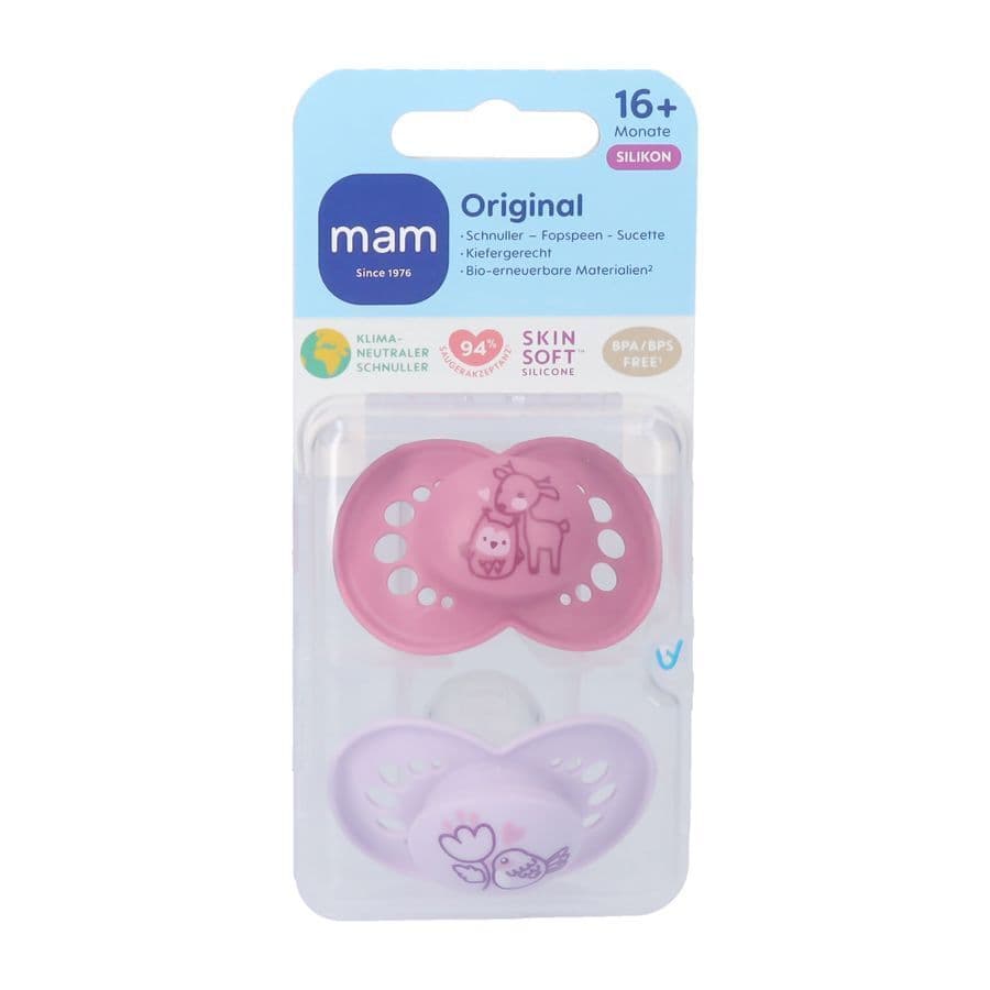 Mam Fopspeen Original Pure Siliconen 16m+ Meisje