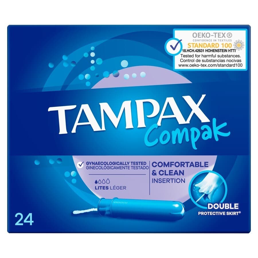 Tampax Compak Lites 24