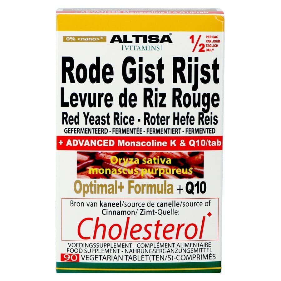 Altisa Rode Gist Rijst Optimal Formula 90 Tabletten