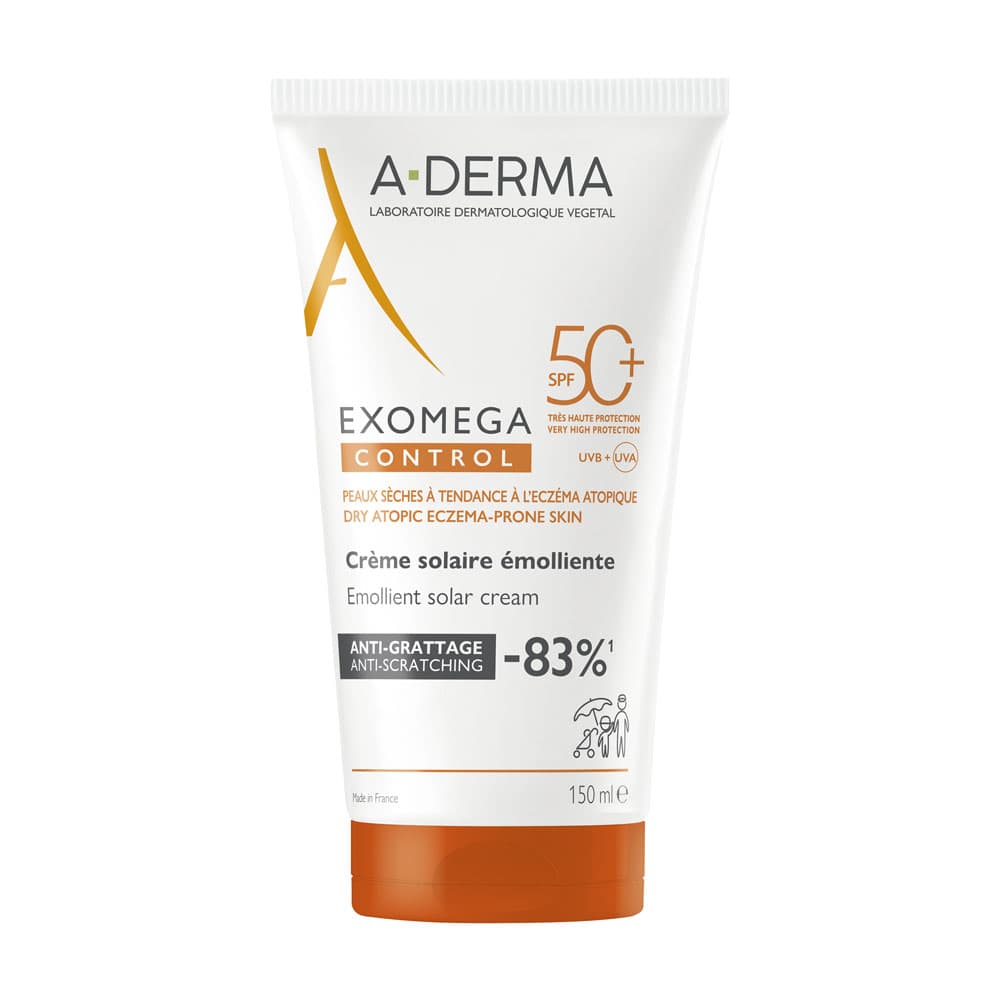Aderma Exomega Control Creme Solaire Spf50+ 150ml