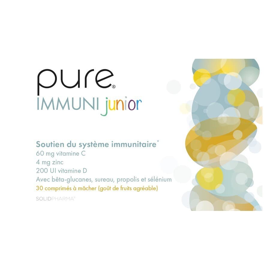 Pure Immuni Junior 30 Comprimés A Croquer