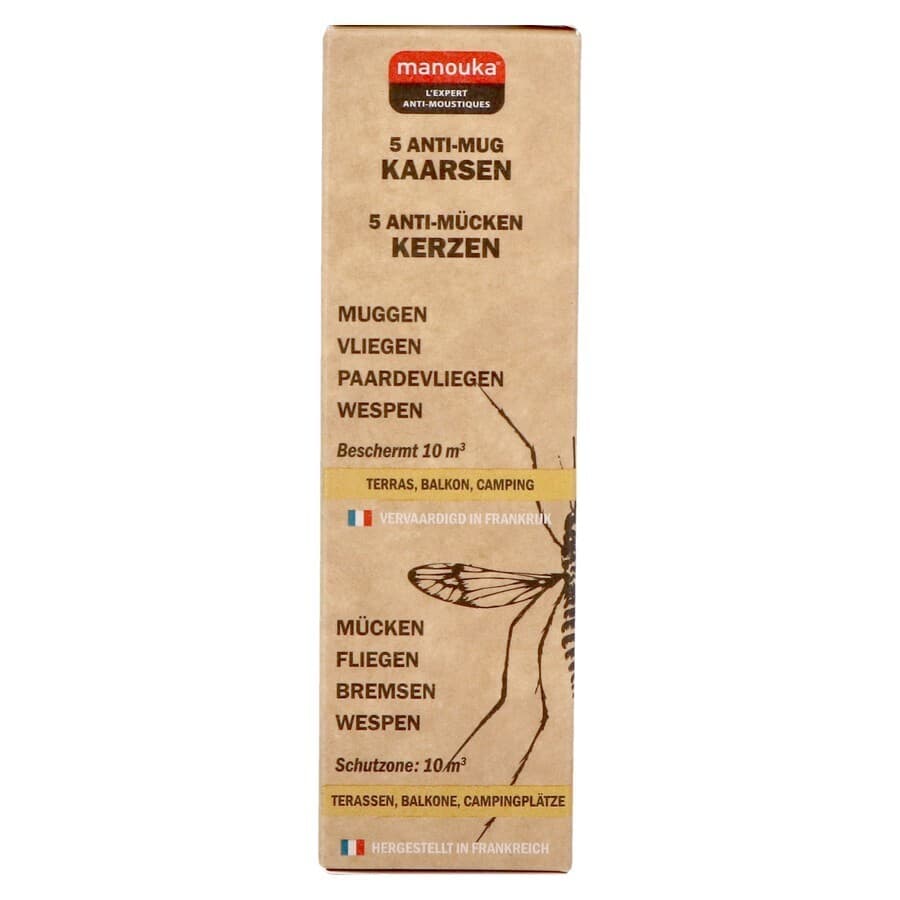 Manouka Anti-Muggen Kaars