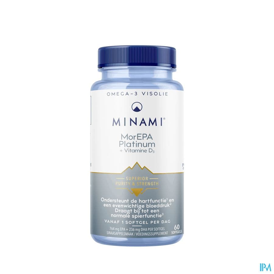 Minami Morepa Platinum + Vitamine D3 60 Capsules