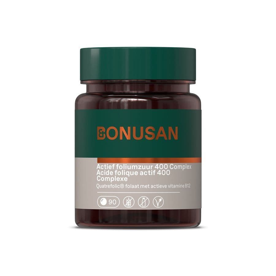 Bonusan Acide Folique Active 400 90 Comprimés
