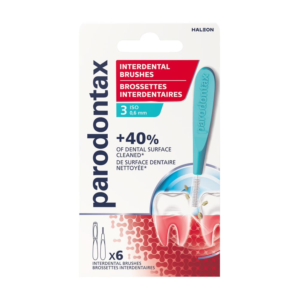 Parodontax Brossettes Interdentaires 0,6mm 6