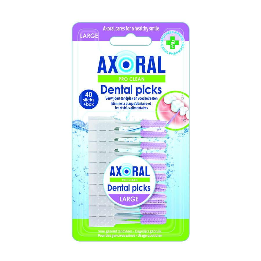 Axoral Pro-Clean Interdentale Borsteltjes Large 40 Stuks