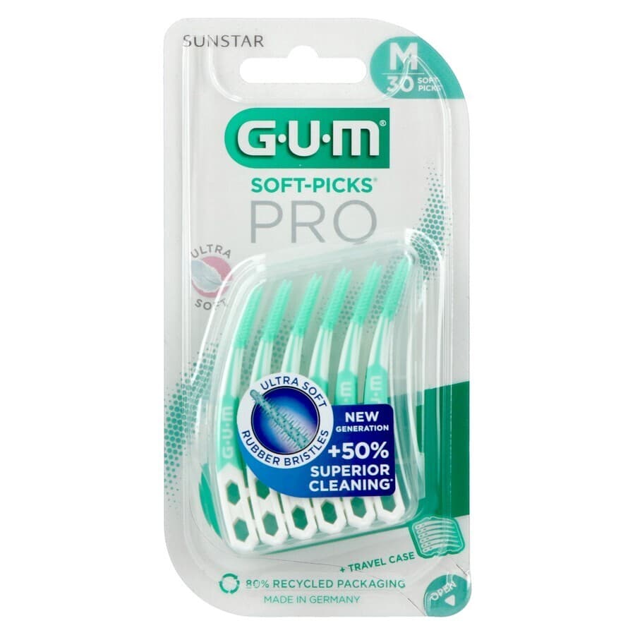 Gum Soft Picks Pro Medium 30 Stuks