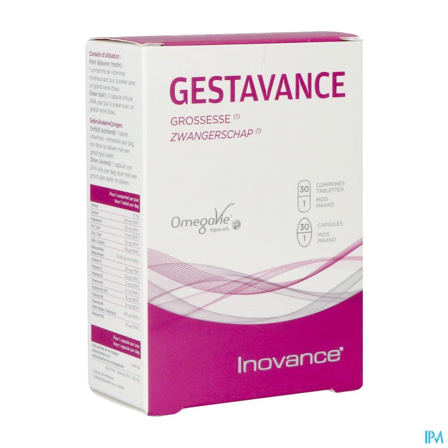 Inovance Gestavance Caps 30+tabl 30 Nf