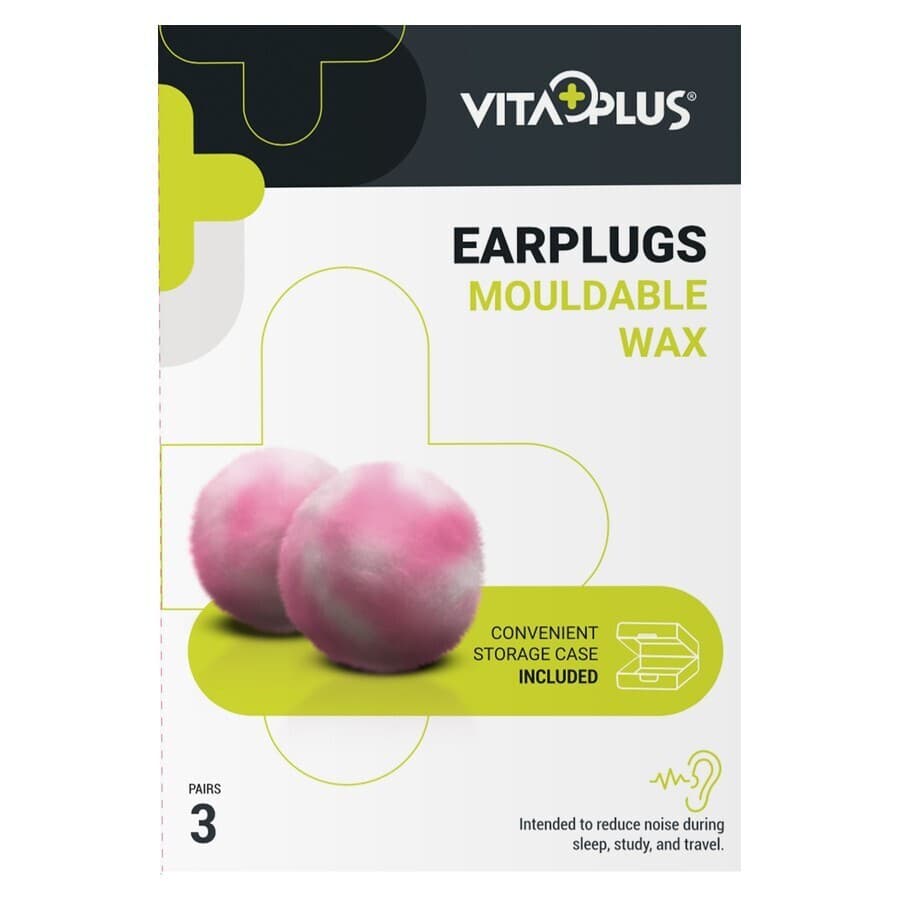 Vitaplus Earplugs Mouldable Wax