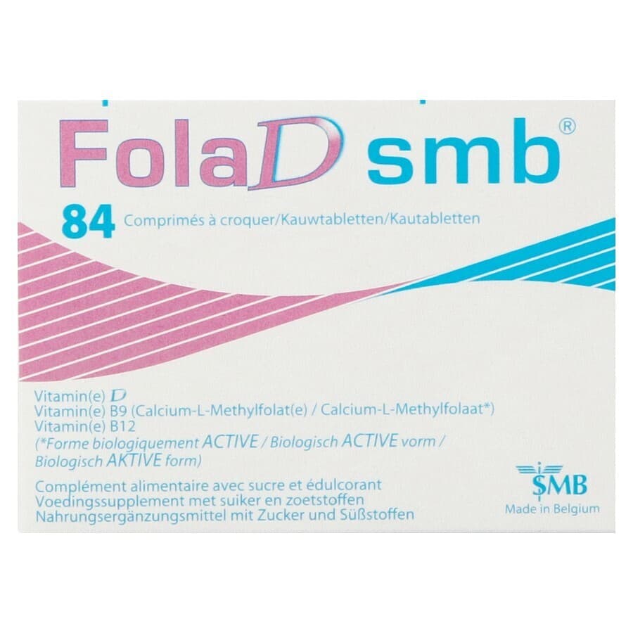 FolaD S.M.B. - 84 Comprimés À Croquer