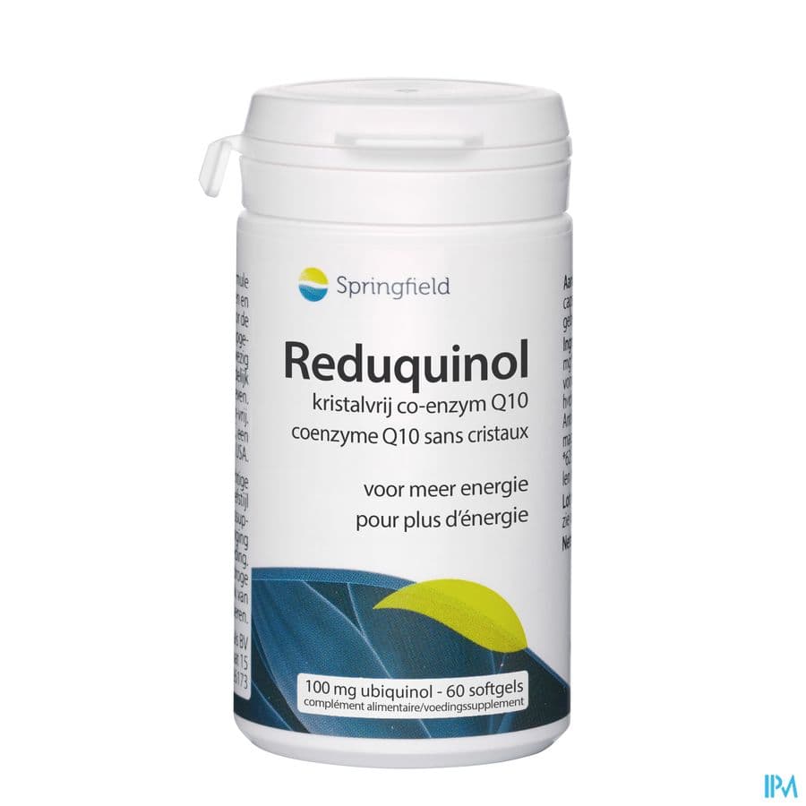 Spring Reduquinol Kristalvrij Ubiquinol 100mg