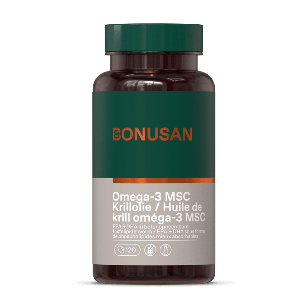 Bonusan Omega-3 MSC Krillolie 120 Capsules