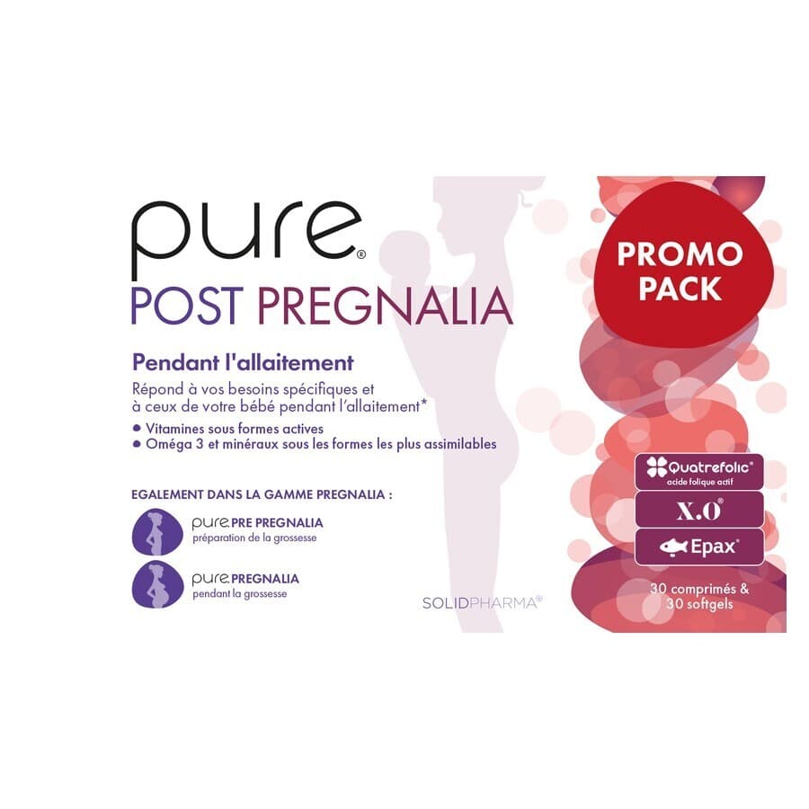 Pure Post Pregnalia Comp 2x30 + Softcaps 30 Promo