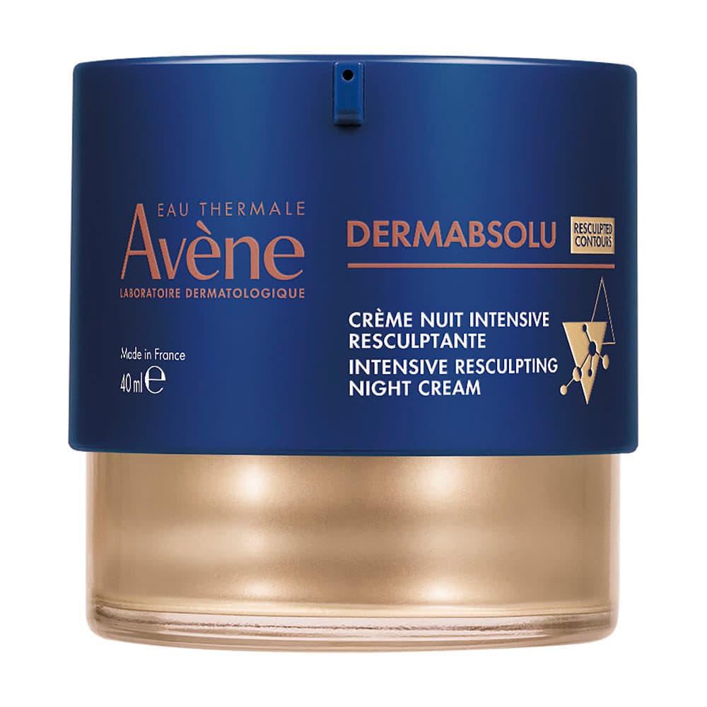 Avène Dermabsolu NUIT Crème Intensive Resculptante Anti-âge, Bakuchiol, Pro-ceramides & Niacinamide 40ml