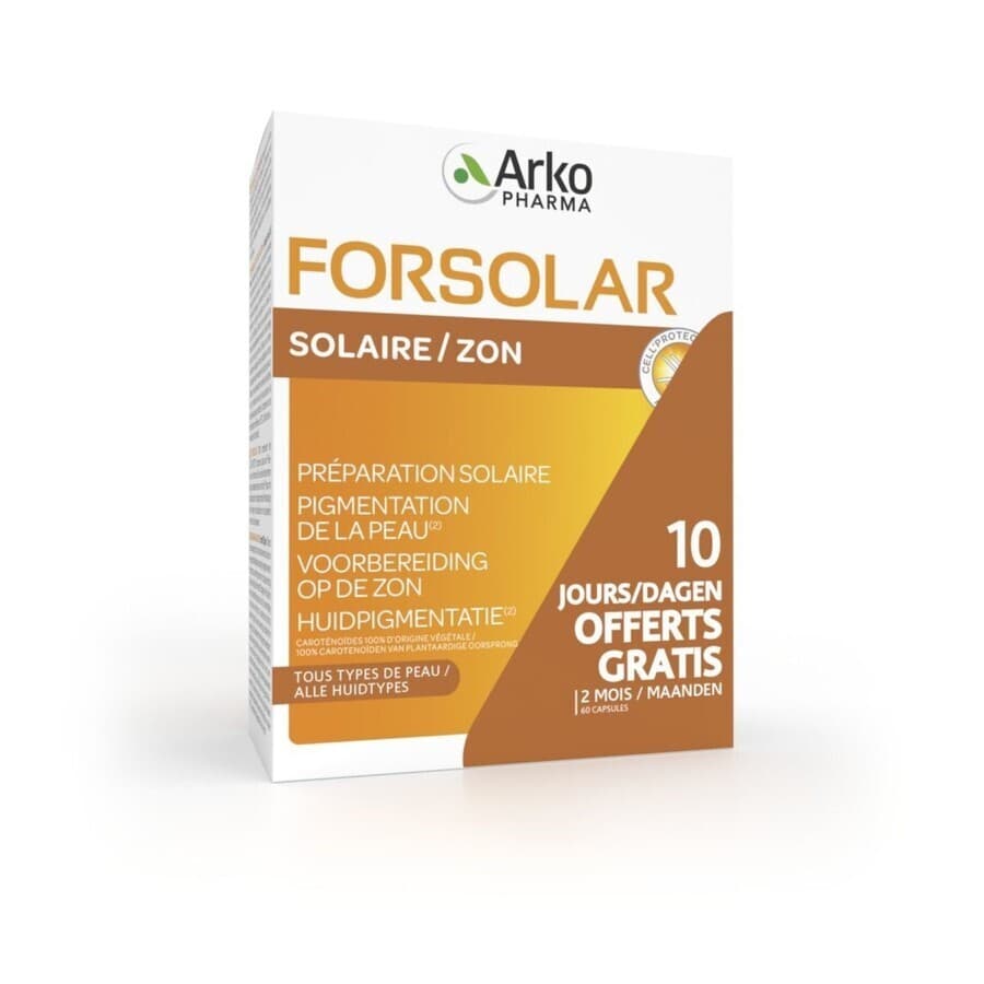 Forsolar Soleil Caps 50 + Caps 10 Gratuit