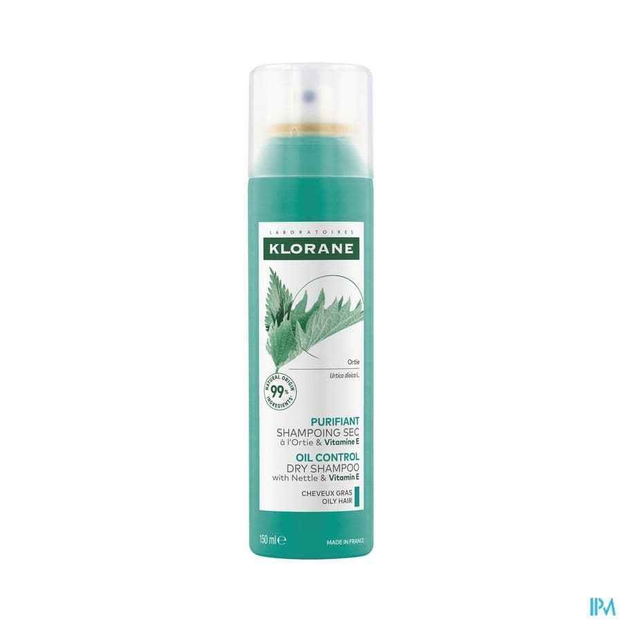 Klorane Capillaire Shampooing Sec Ortie Spray 150 Ml