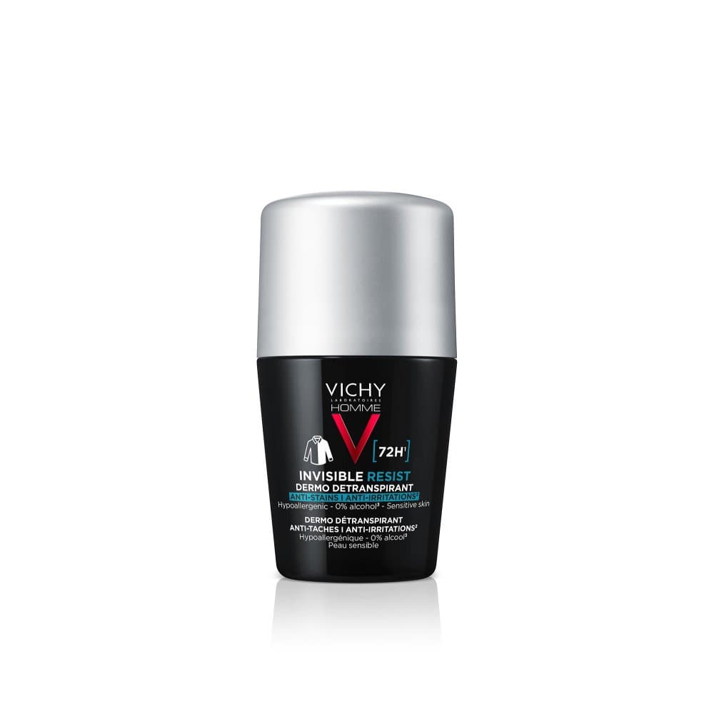 Vichy Homme 72H Invisible Resist Detranspirant 0% Alcohol