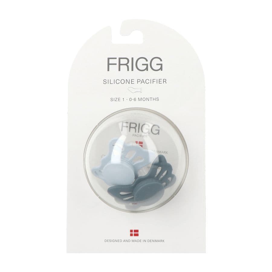 Frigg Fopspenen Butterfly T1 Silicon Slate/blue 2