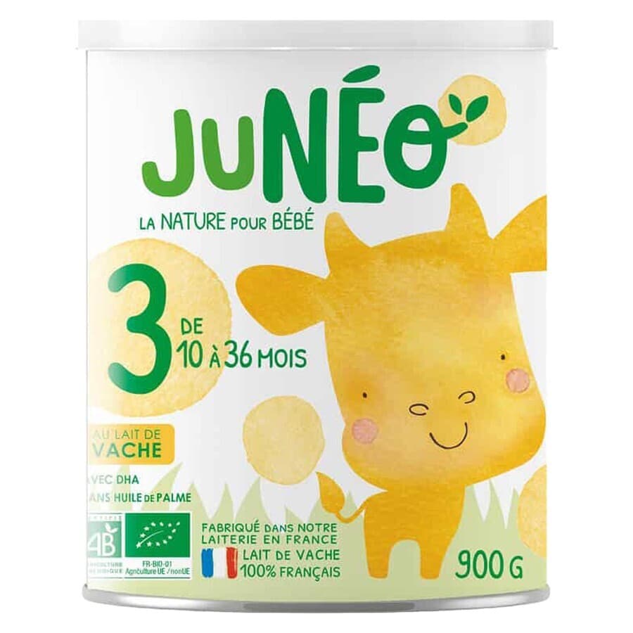 Juneo 3 Lait Vache 10-36m 800g
