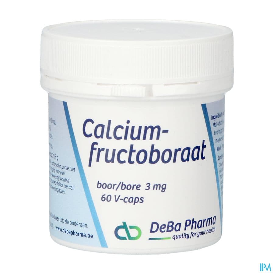 Deba Pharma Fructoborate De Calcium 60 Capsules
