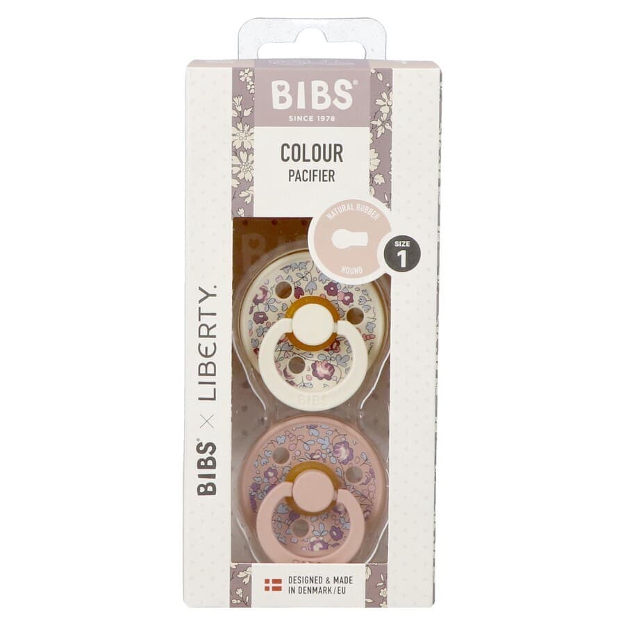 Bibs 1 Fopsp. Liberty Latex Rond Duo Eloise Blush